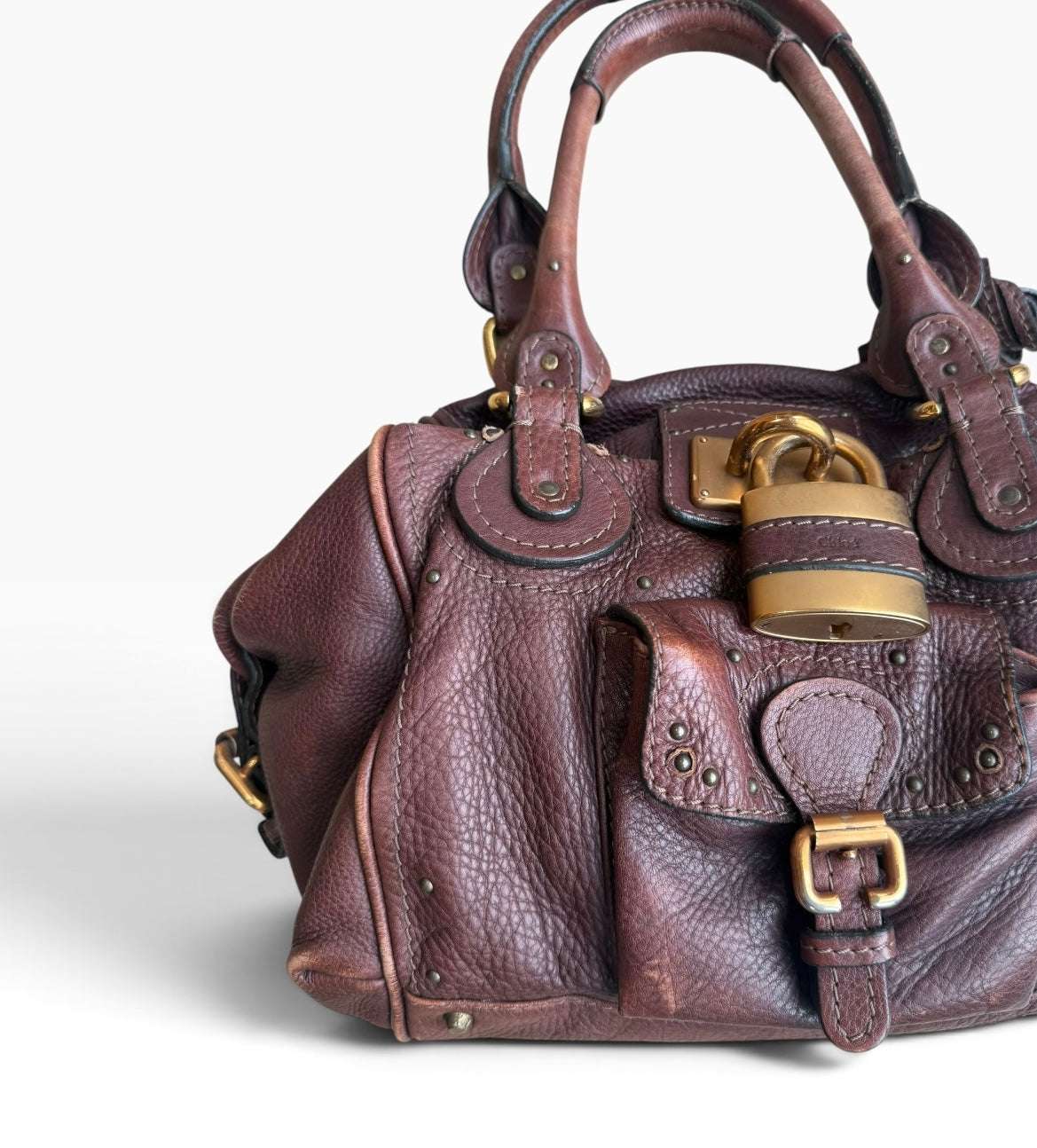Vintage Chloé Paddington Leather Bag