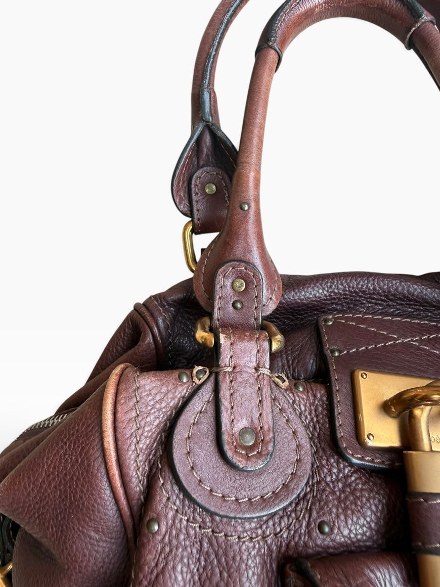 Vintage Chloé Paddington Leather Bag