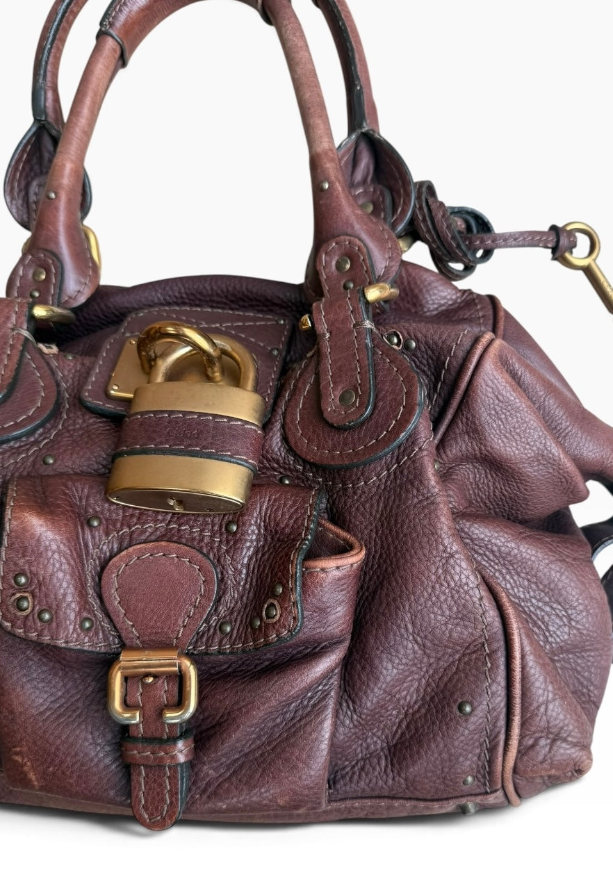 Vintage Chloé Paddington Leather Bag