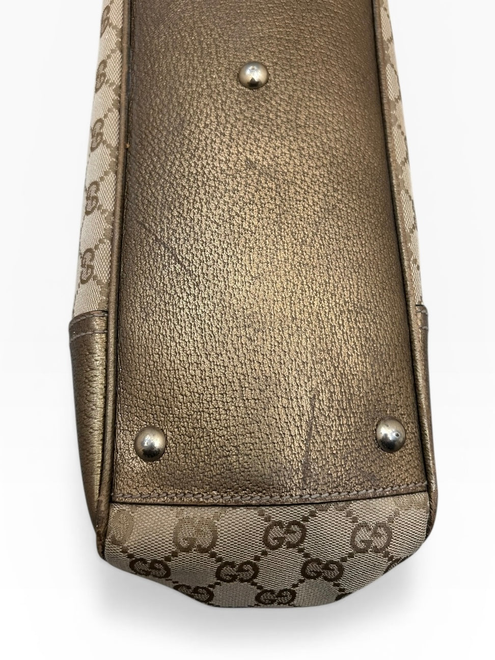 Gucci Monogram Tote Shoulder Bag