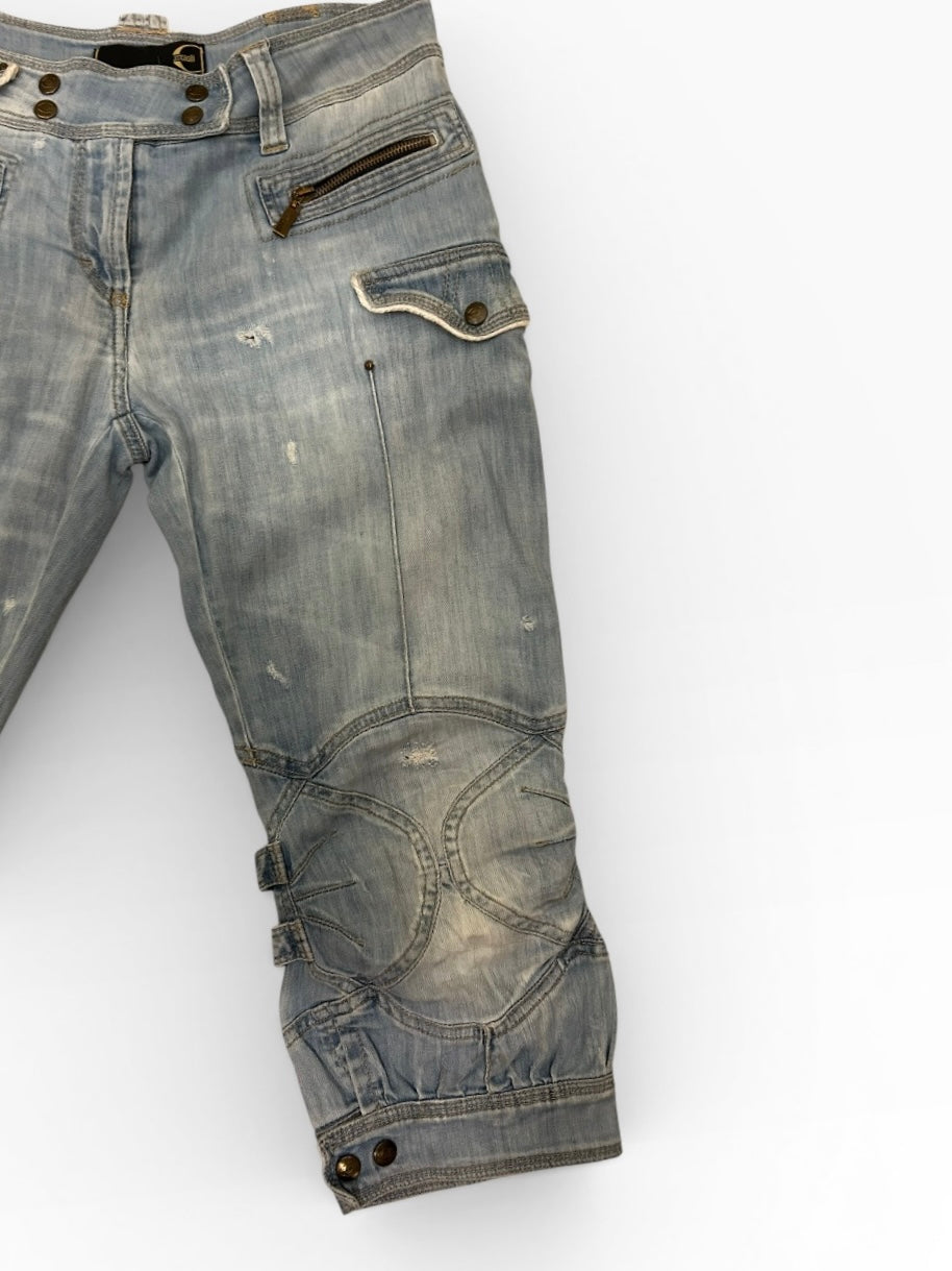 Just Cavalli Buckle Capris