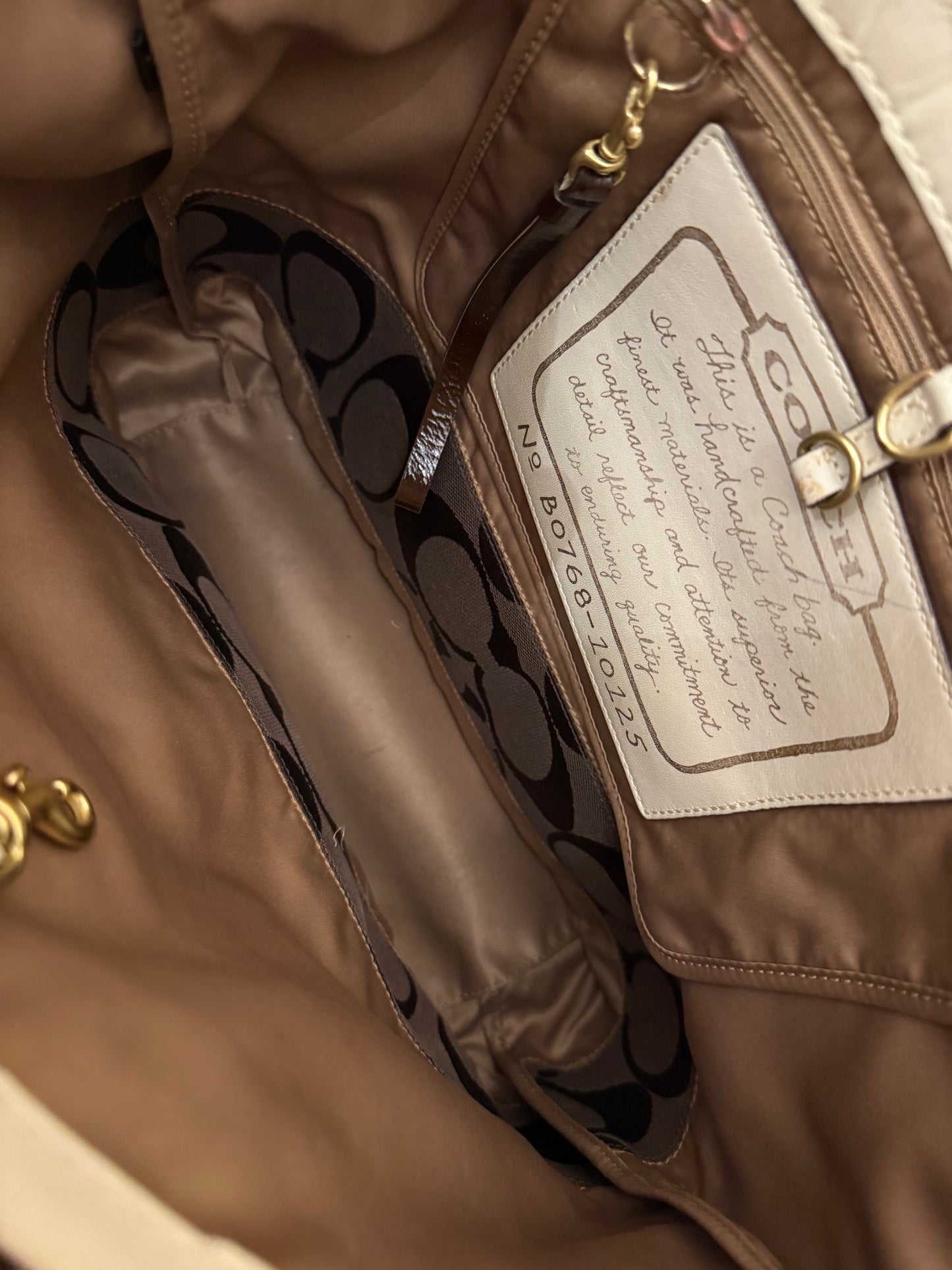 Coach Signature Tote