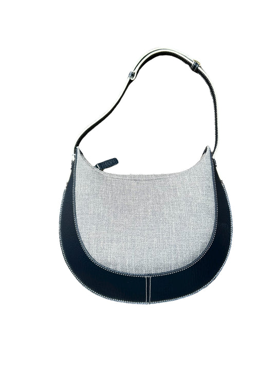 Loewe Canvas & Leather Shoulder Bag