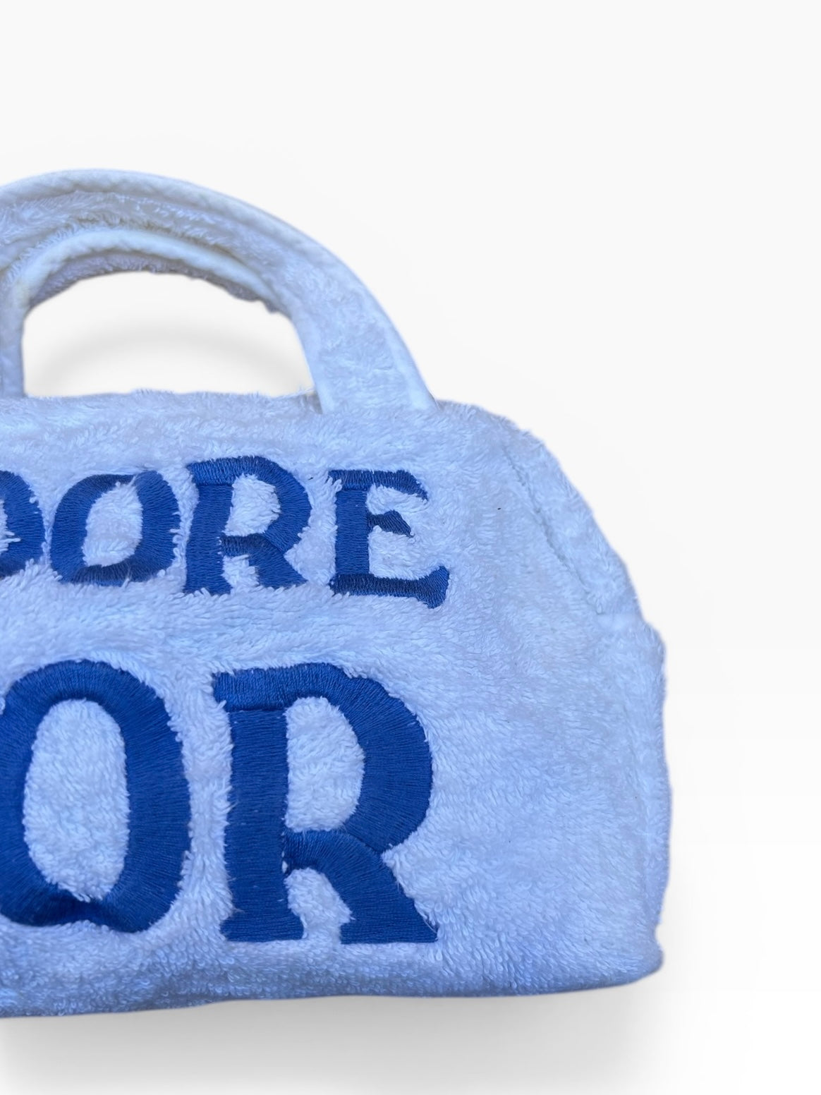 Christian Dior Terry Cloth Bag