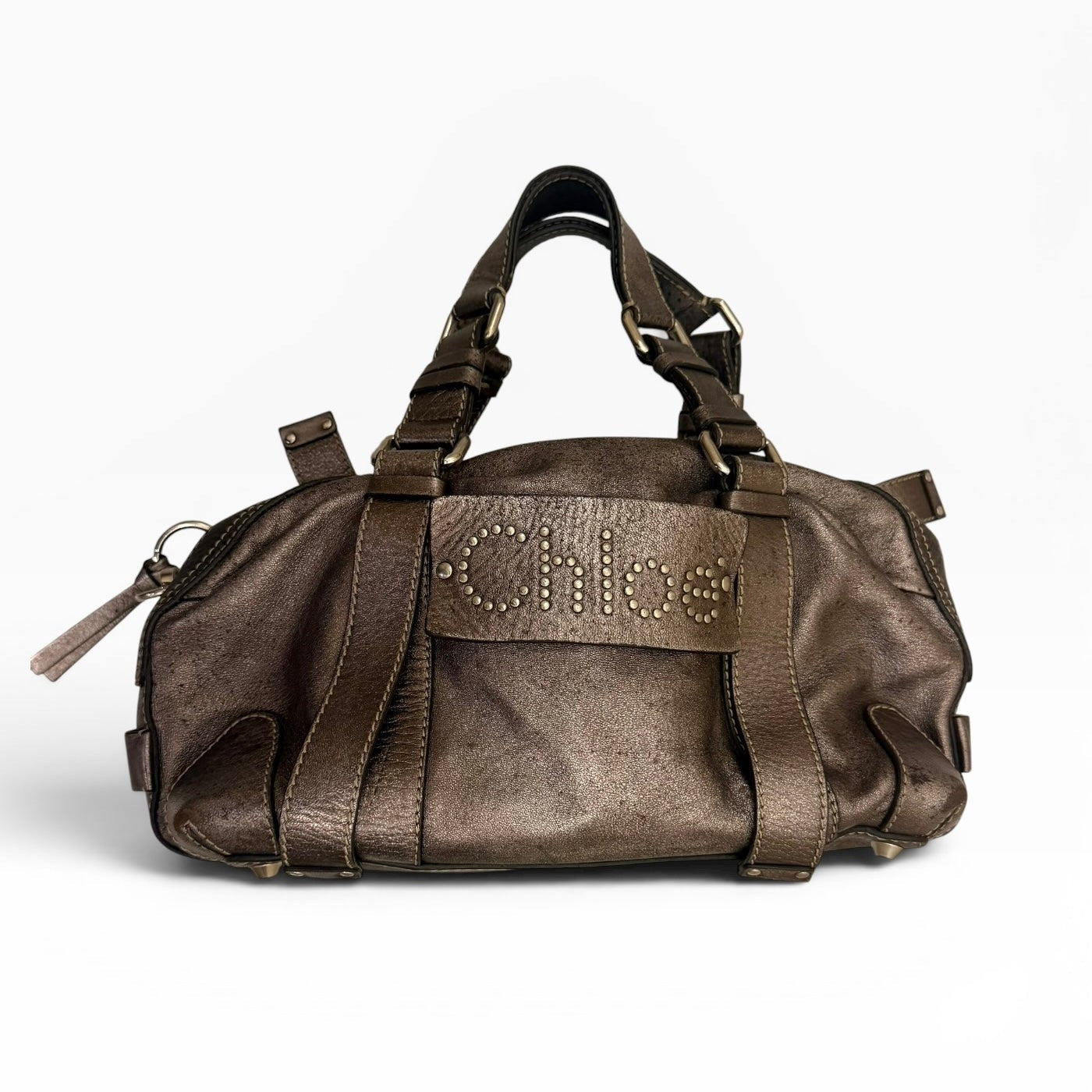 Chloe Patsy Metallic HandBag