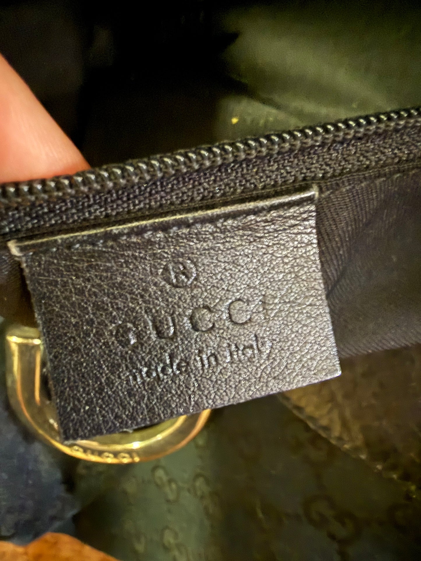 Gucci Abbey Black Shoulder Bag