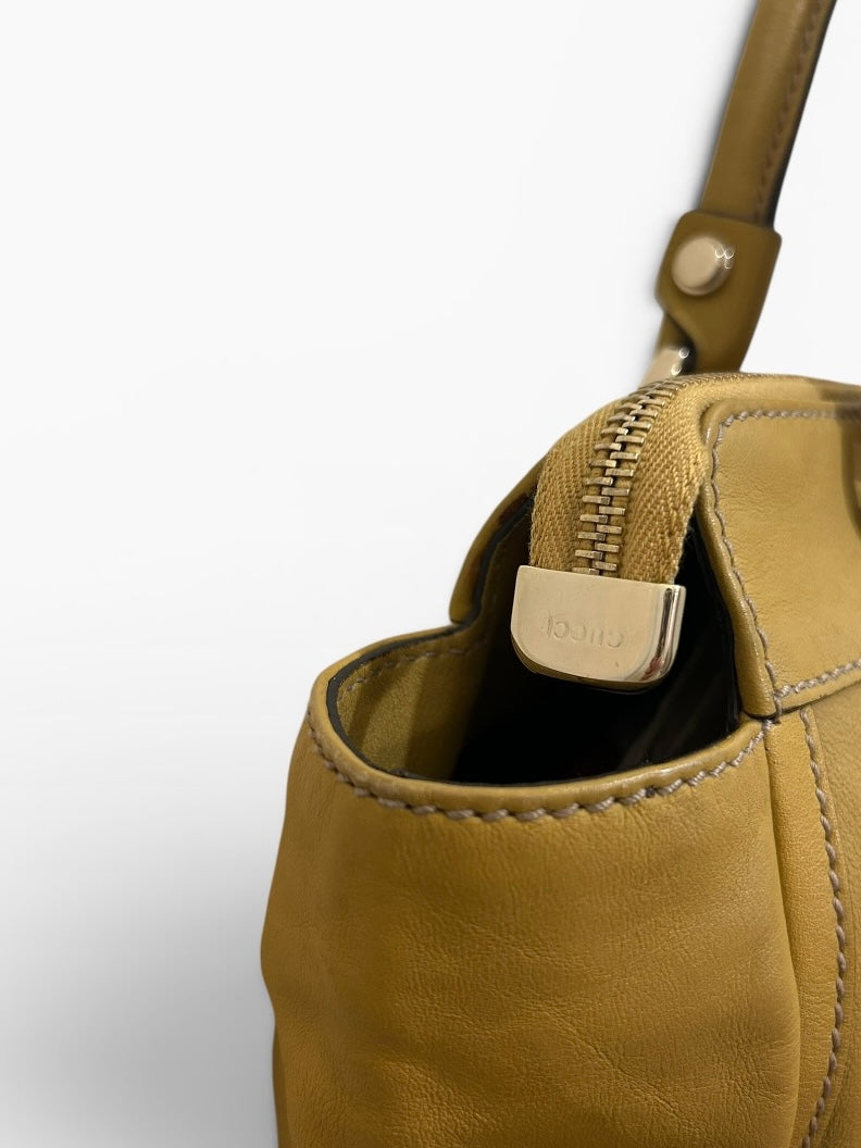Gucci Abbey Leather Shoulder Bag