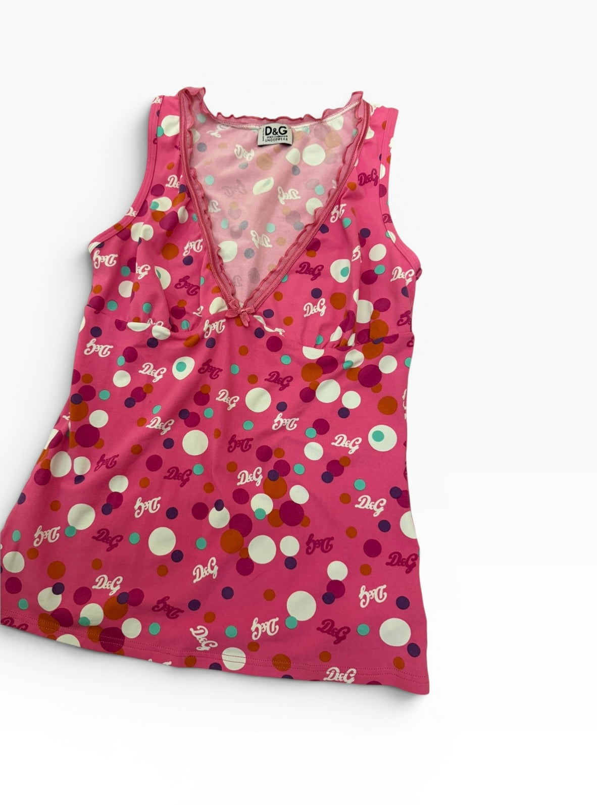 Dolce & Gabbana Pink Vest Top