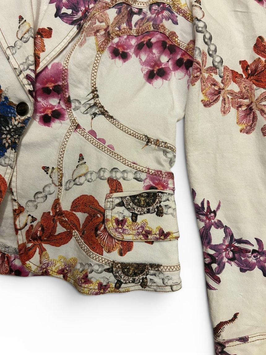 Roberto Cavalli Floral Blazer