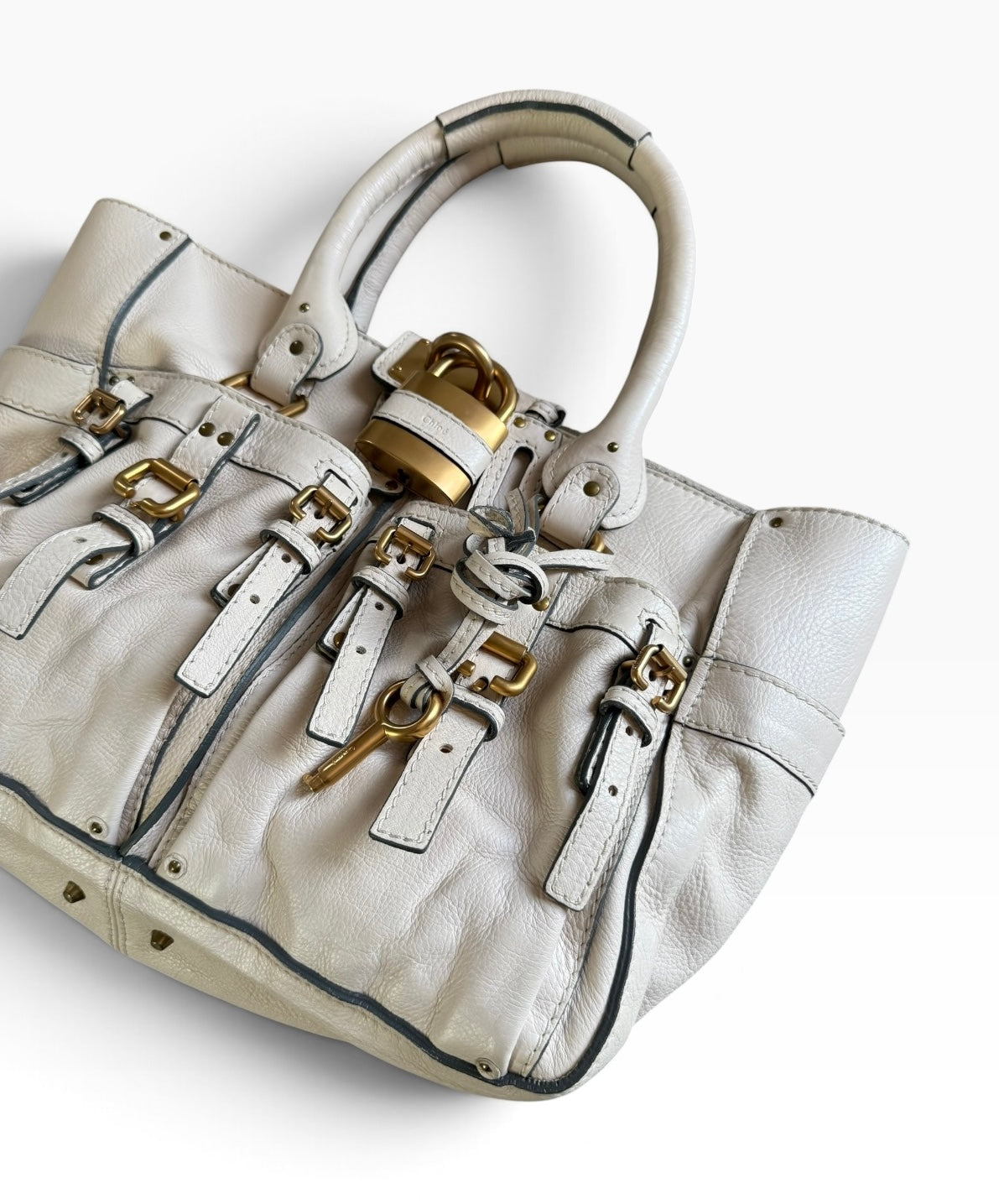 Chloe Paddington Buckle Shoulder Bag