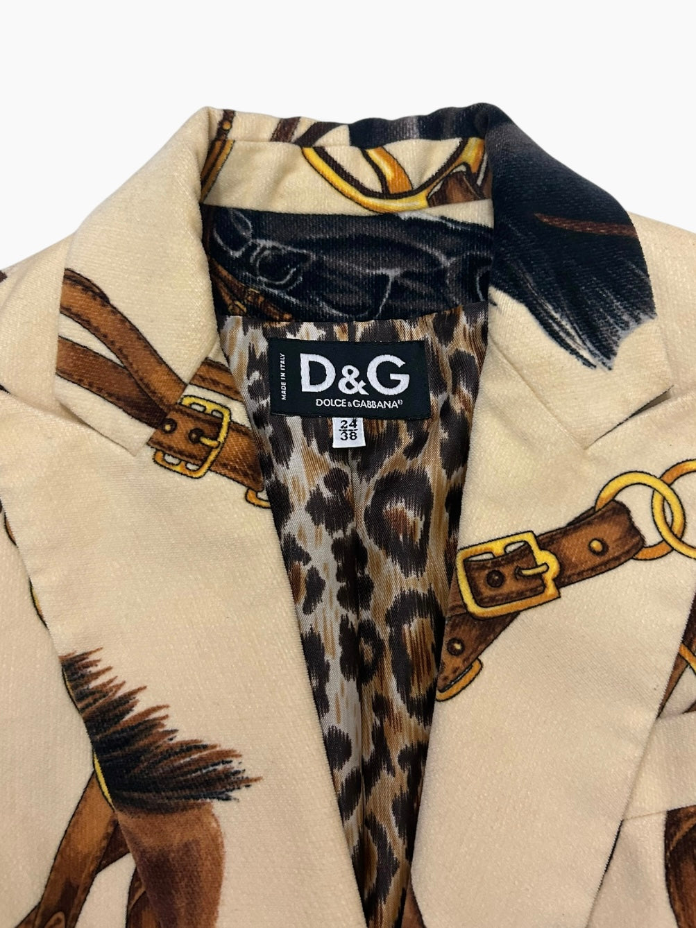 Dolce & Gabbana Equestrian Blazer