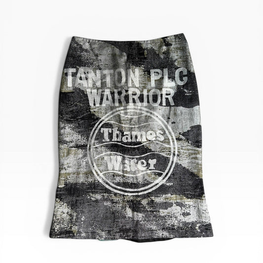 Custo Barcelona Thames Water Graphic Skirt