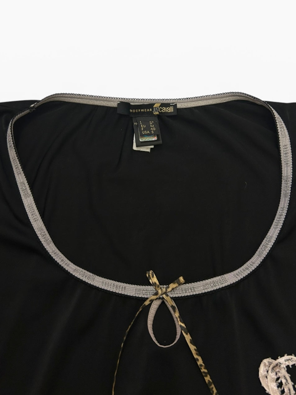 Roberto Cavalli Appliqué Longsleeve