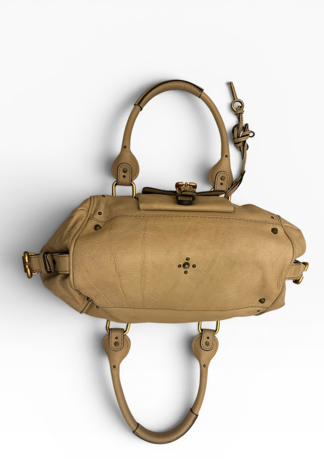 Chloe Paddington Studded Shoulder Bag