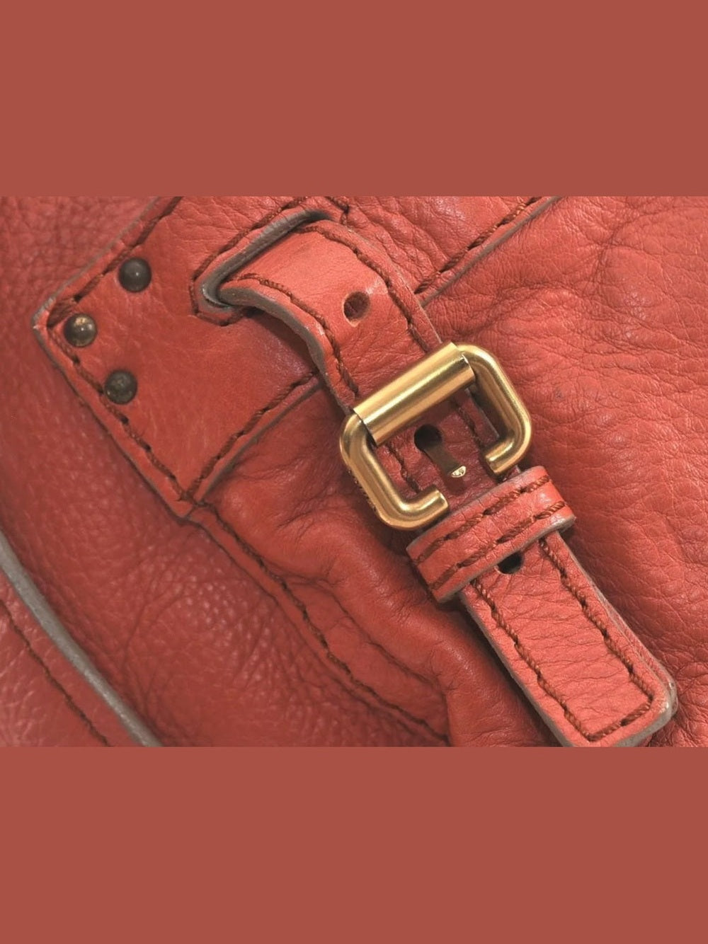 Chloe Paddington Burnt Orange Shoulder Bag