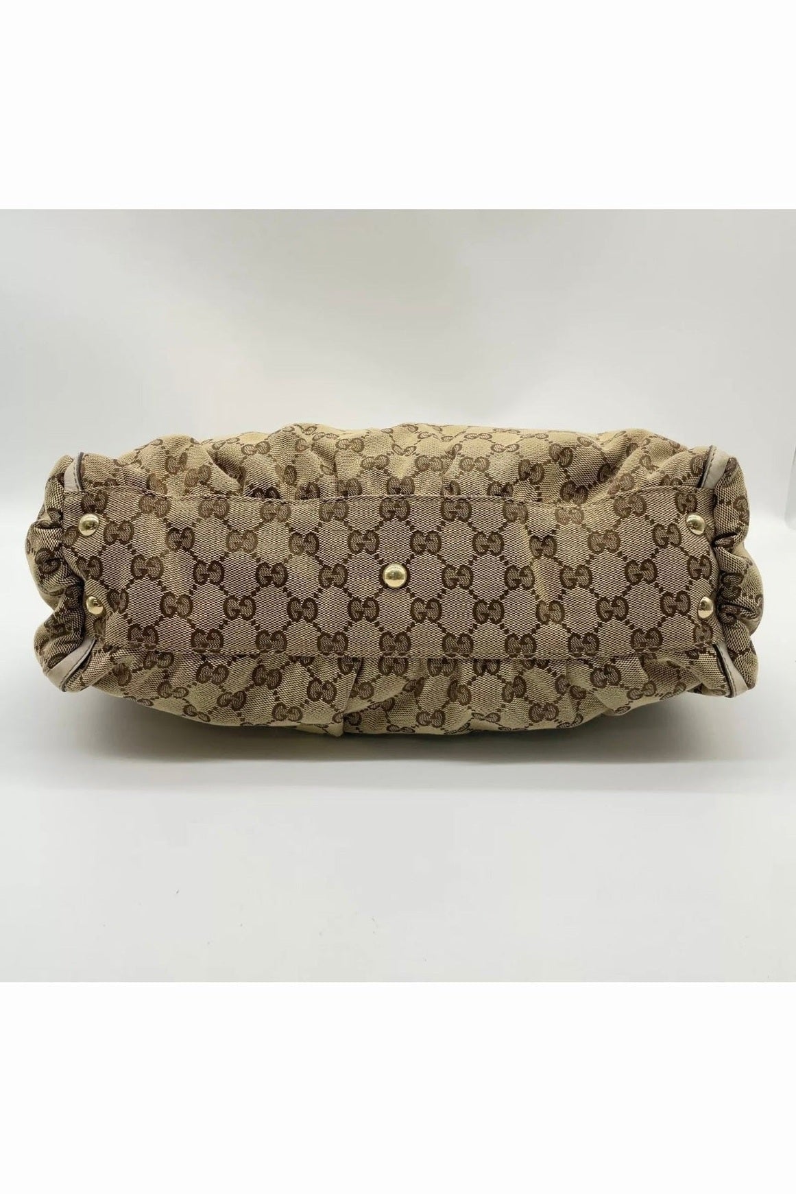 Gucci Leather & Canvas Abbey Shoulder Bag
