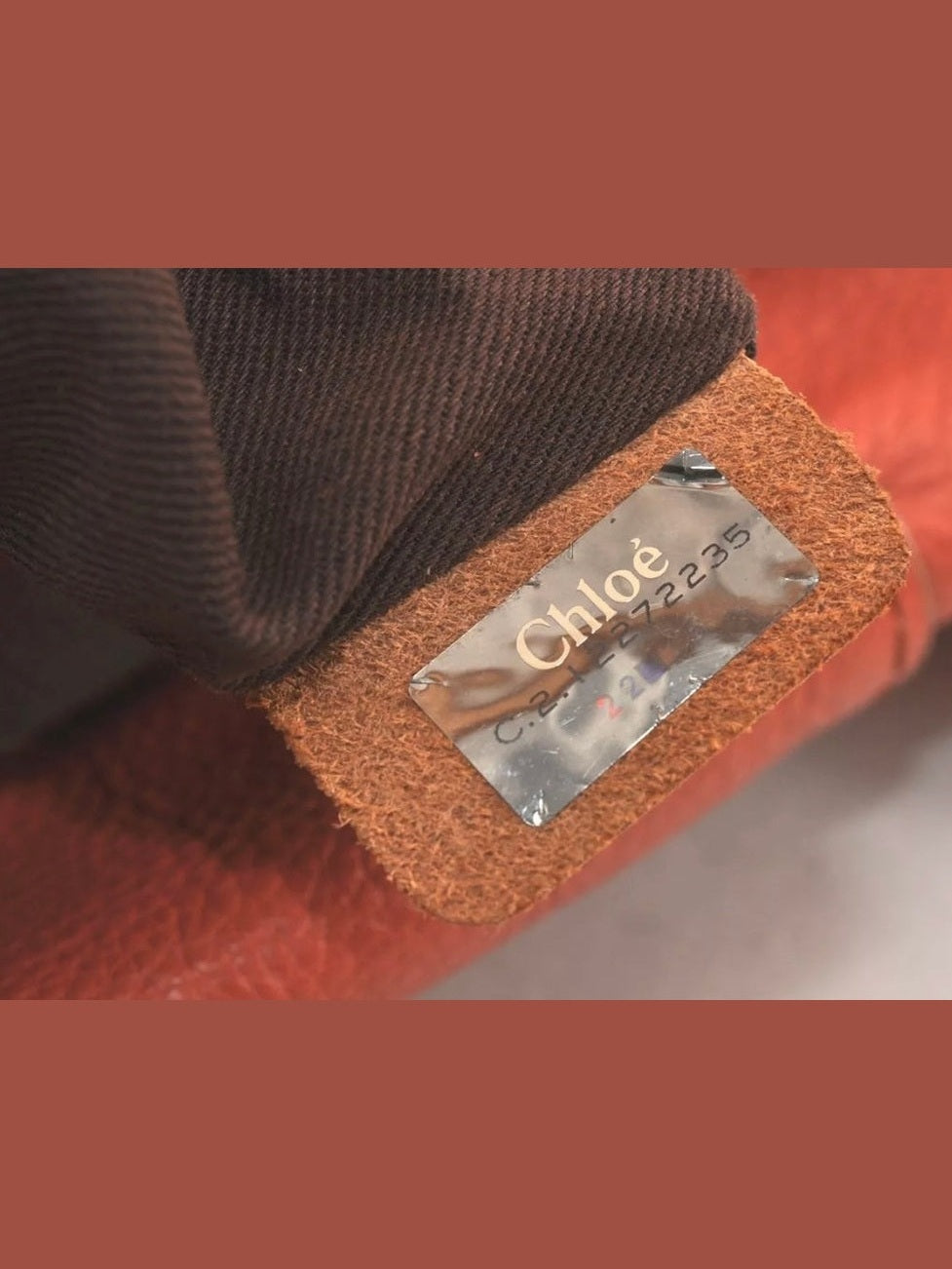 Chloe Paddington Burnt Orange Shoulder Bag