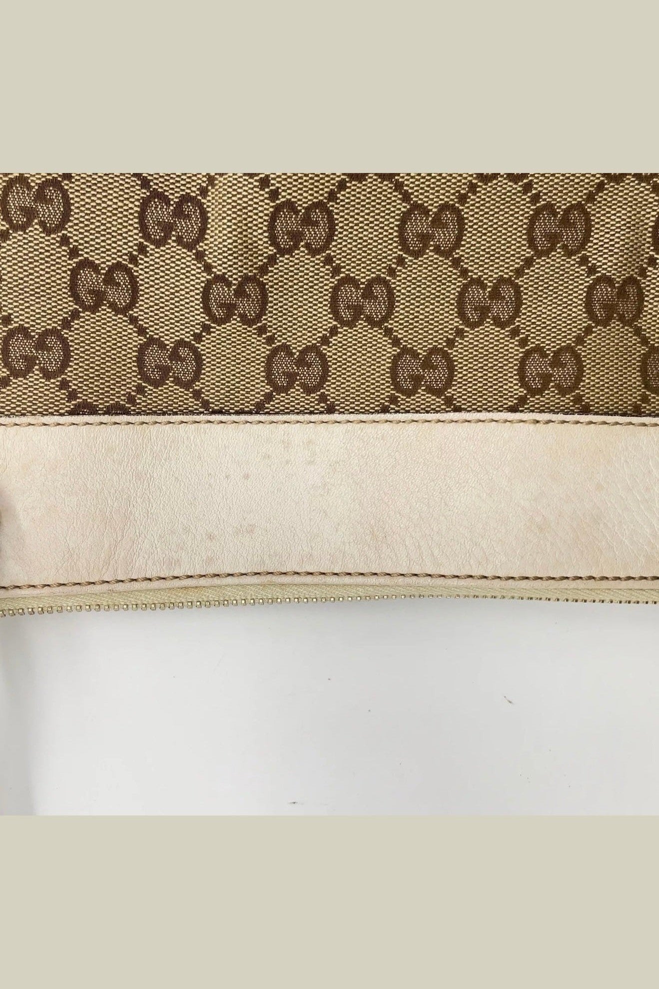 Gucci Leather & Canvas Abbey Shoulder Bag