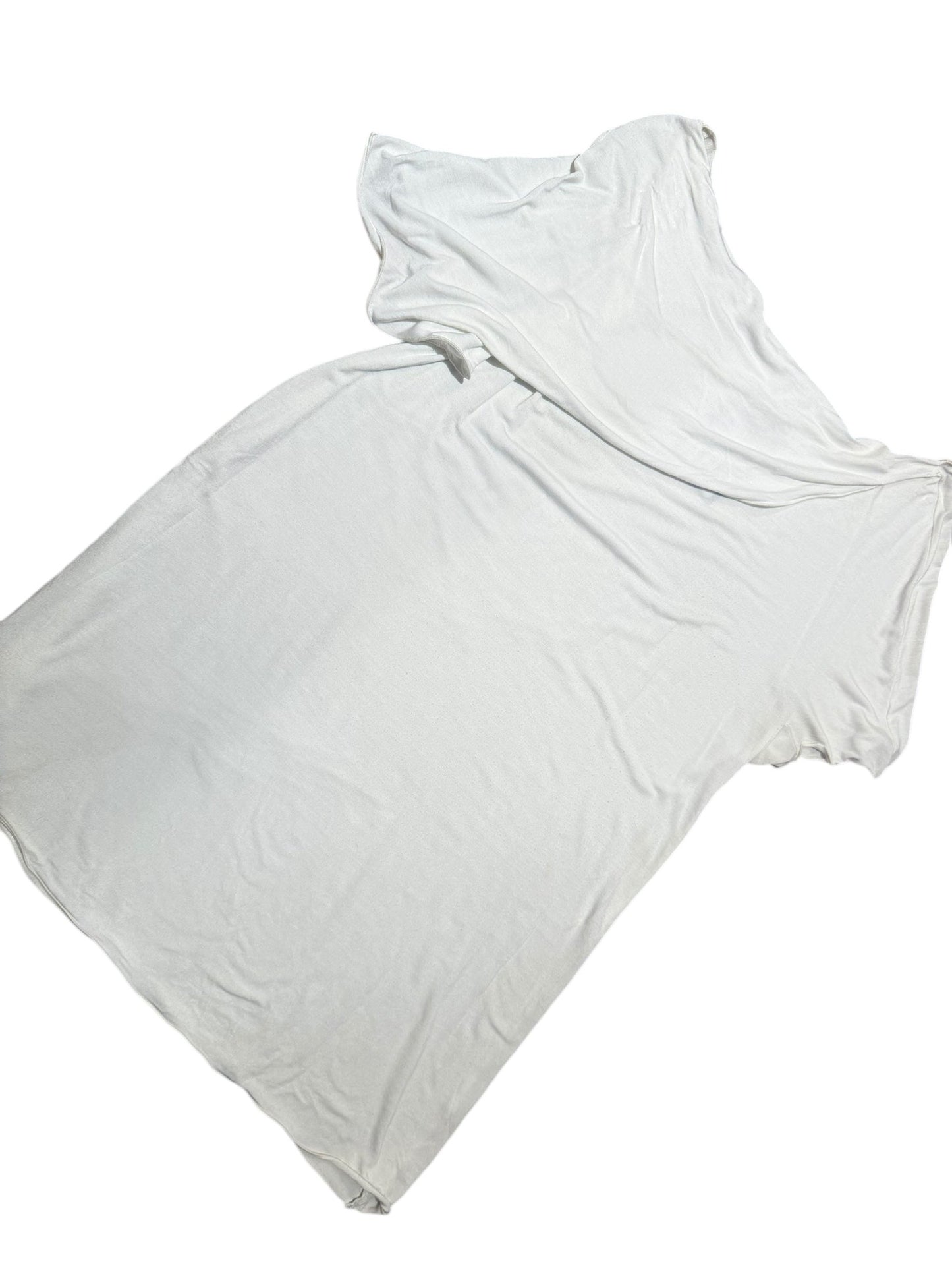 Armani White Asymmetric Top
