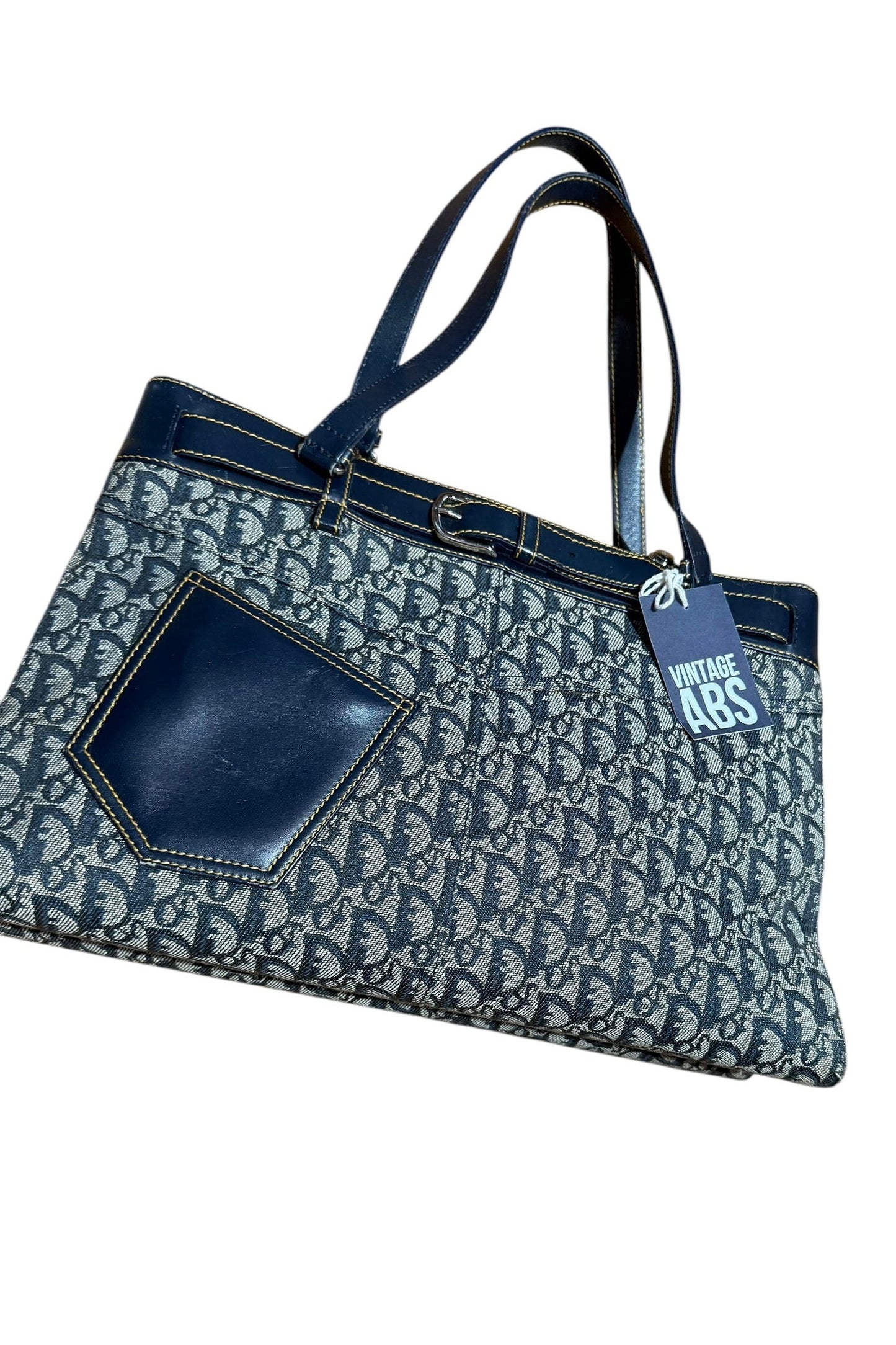 Christian Dior Rare Large Trotter Shoulder Bag