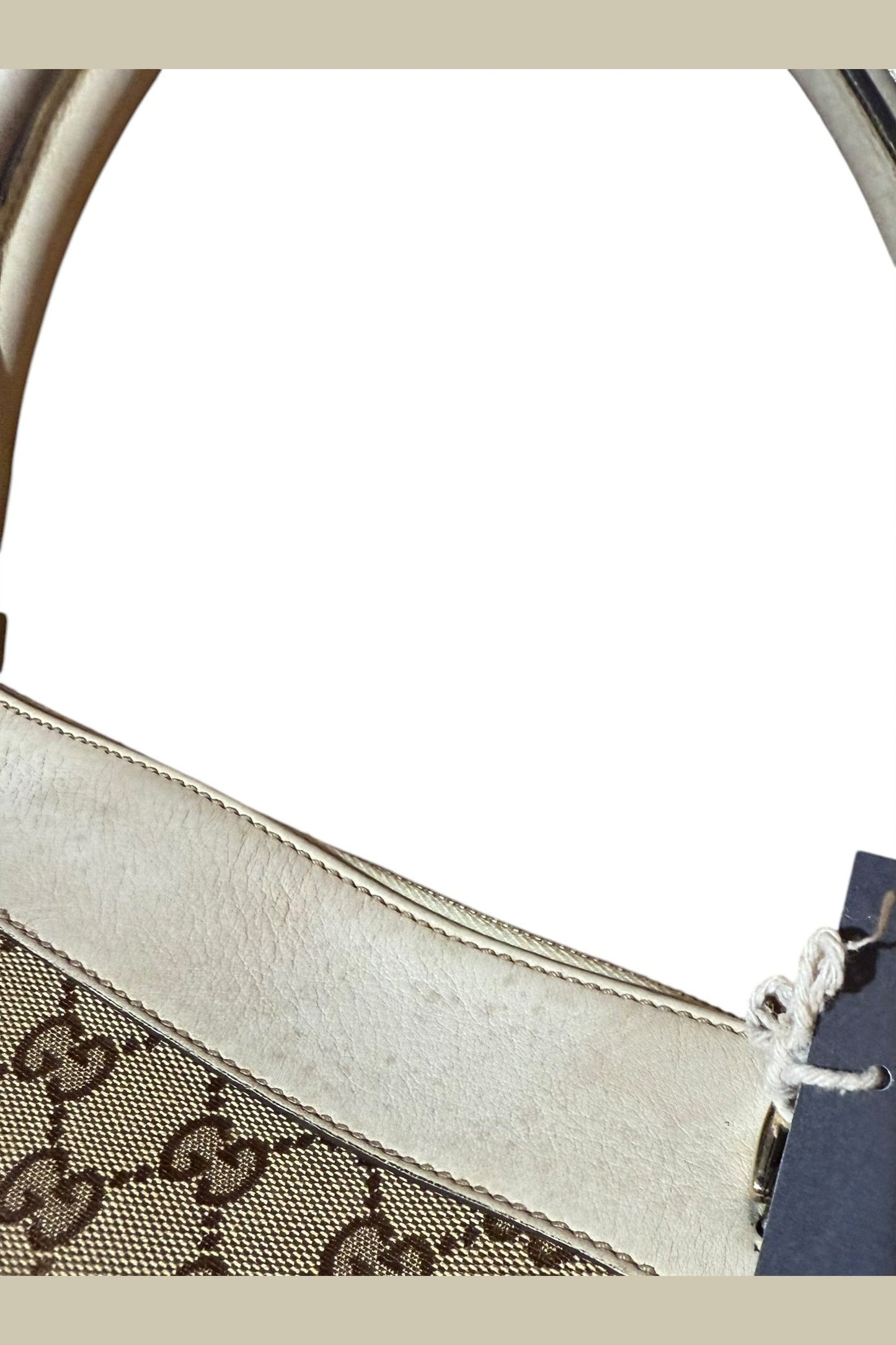Gucci Leather & Canvas Abbey Shoulder Bag