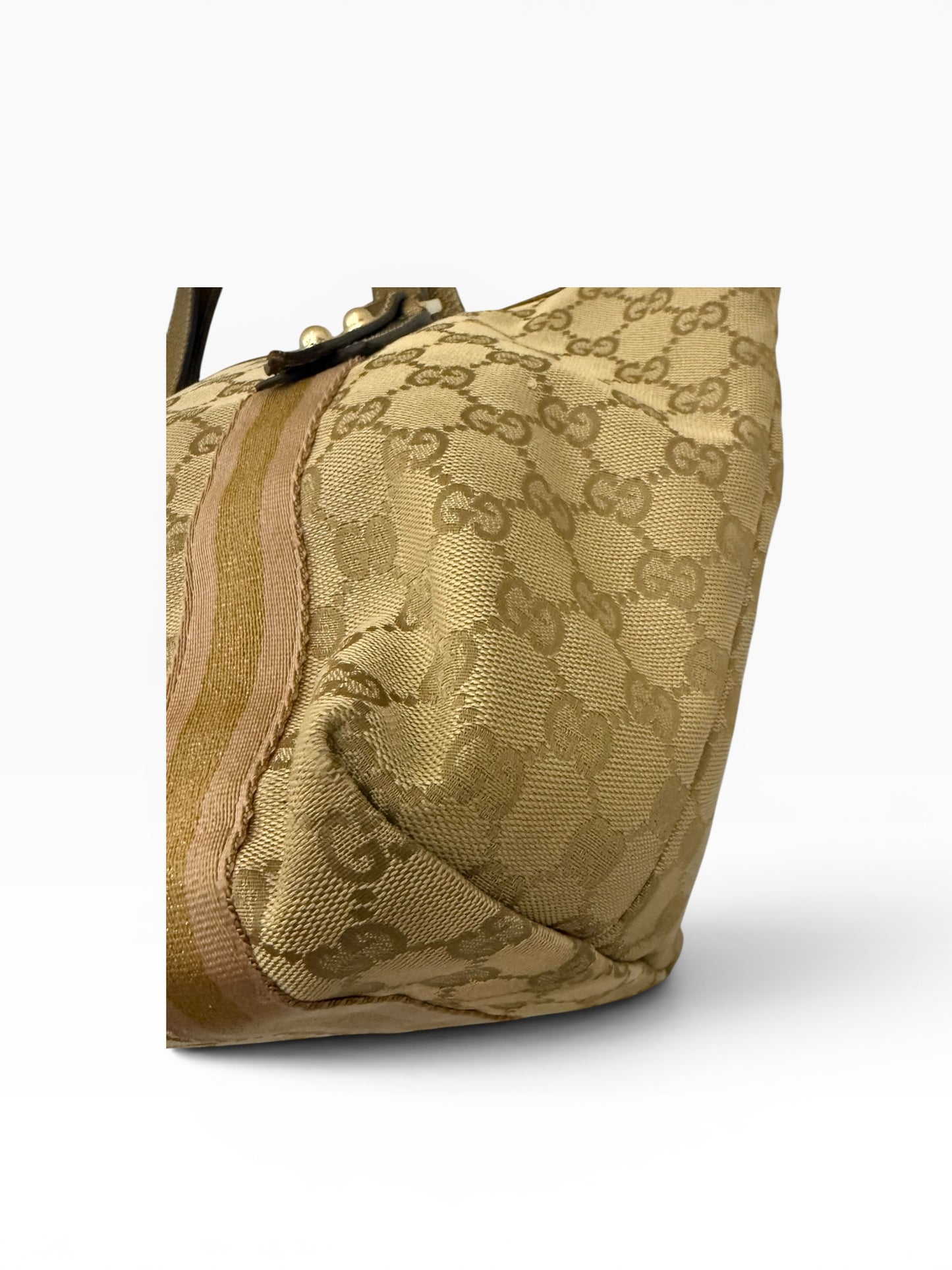 Gucci Monogram Tote Shoulder Bag