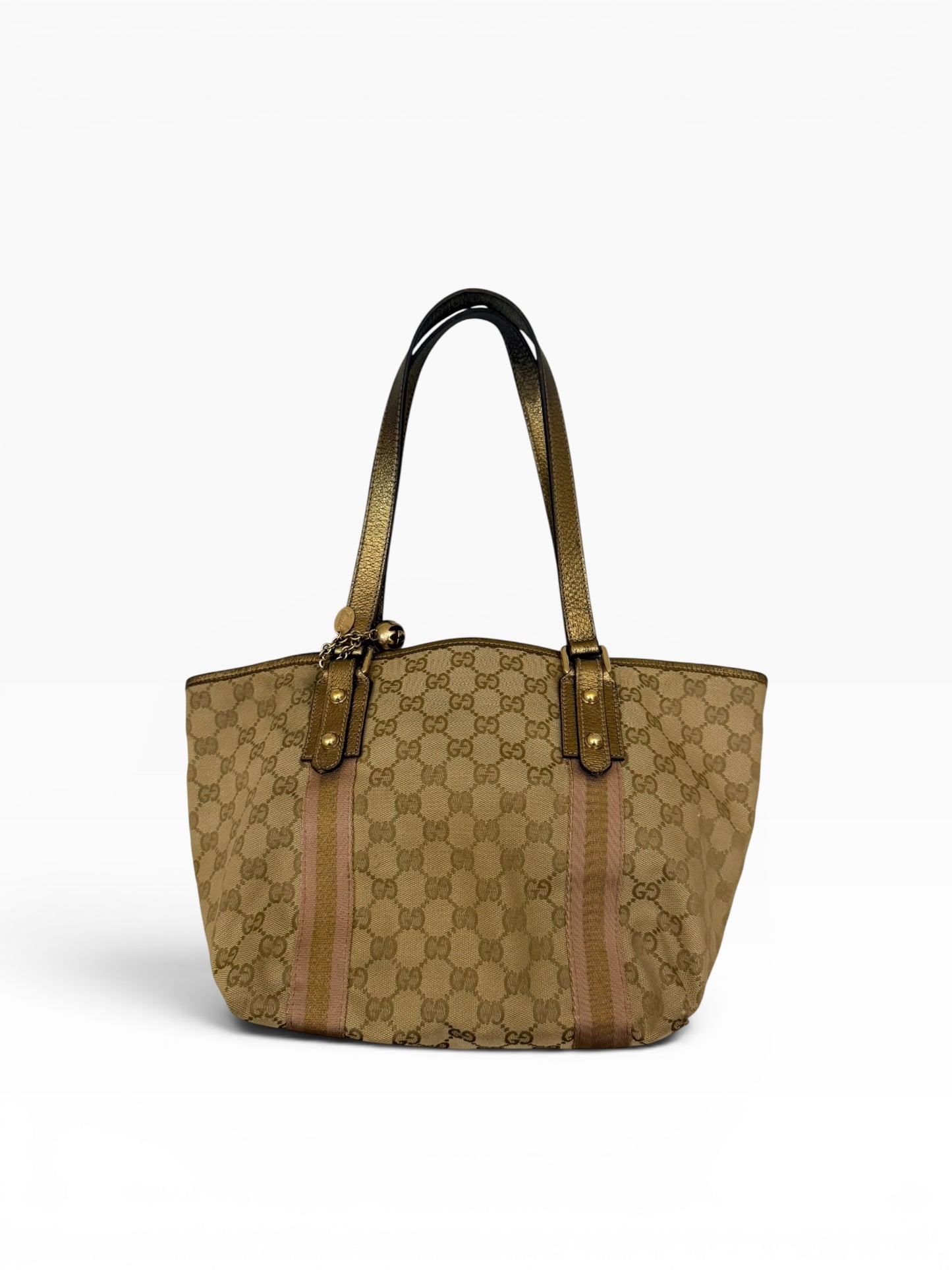 Gucci Monogram Tote Shoulder Bag