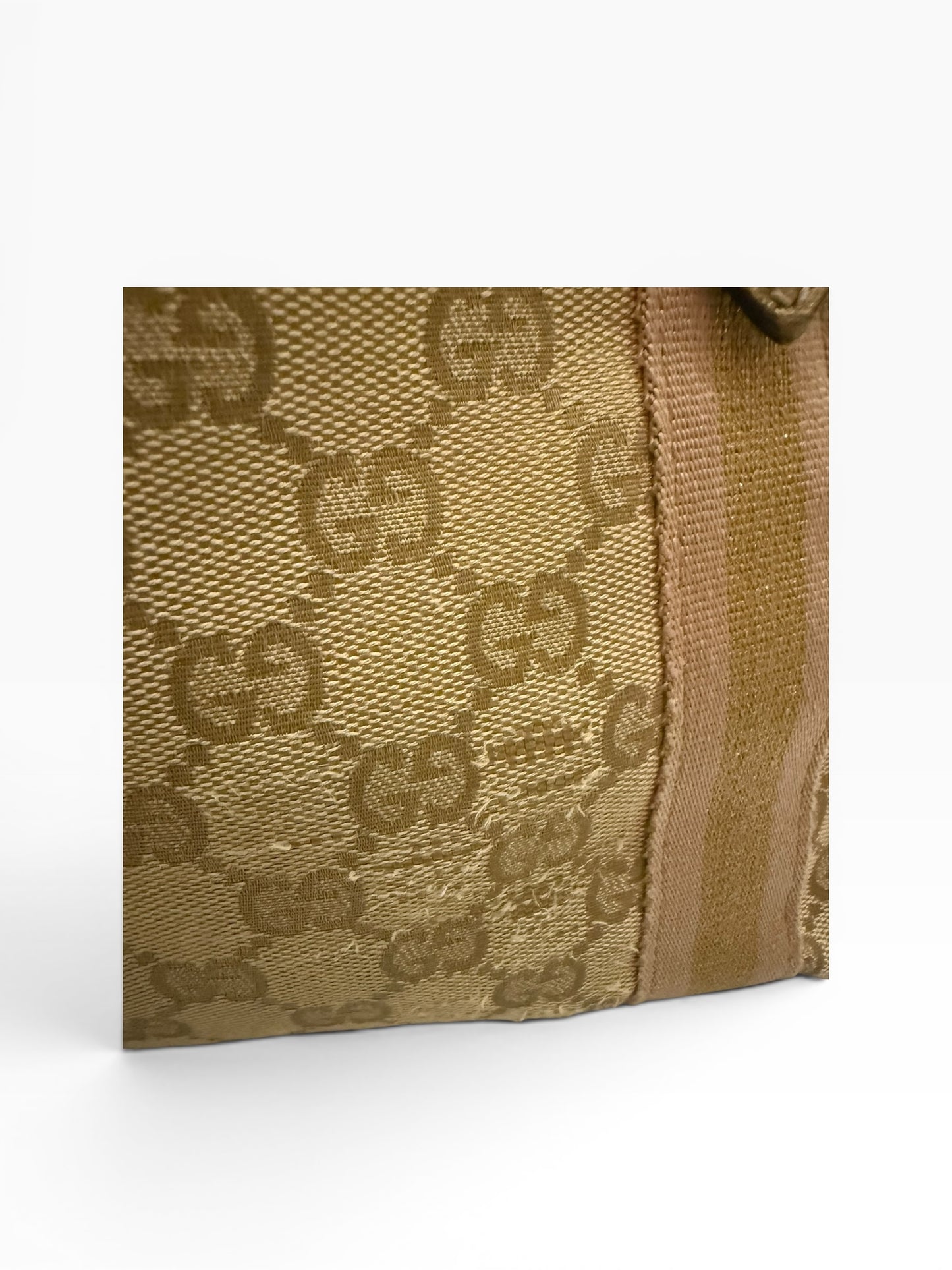 Gucci Monogram Tote Shoulder Bag