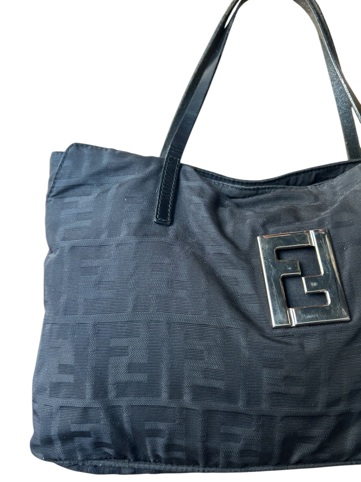 Fendi Zucca Monogram Black Handbag