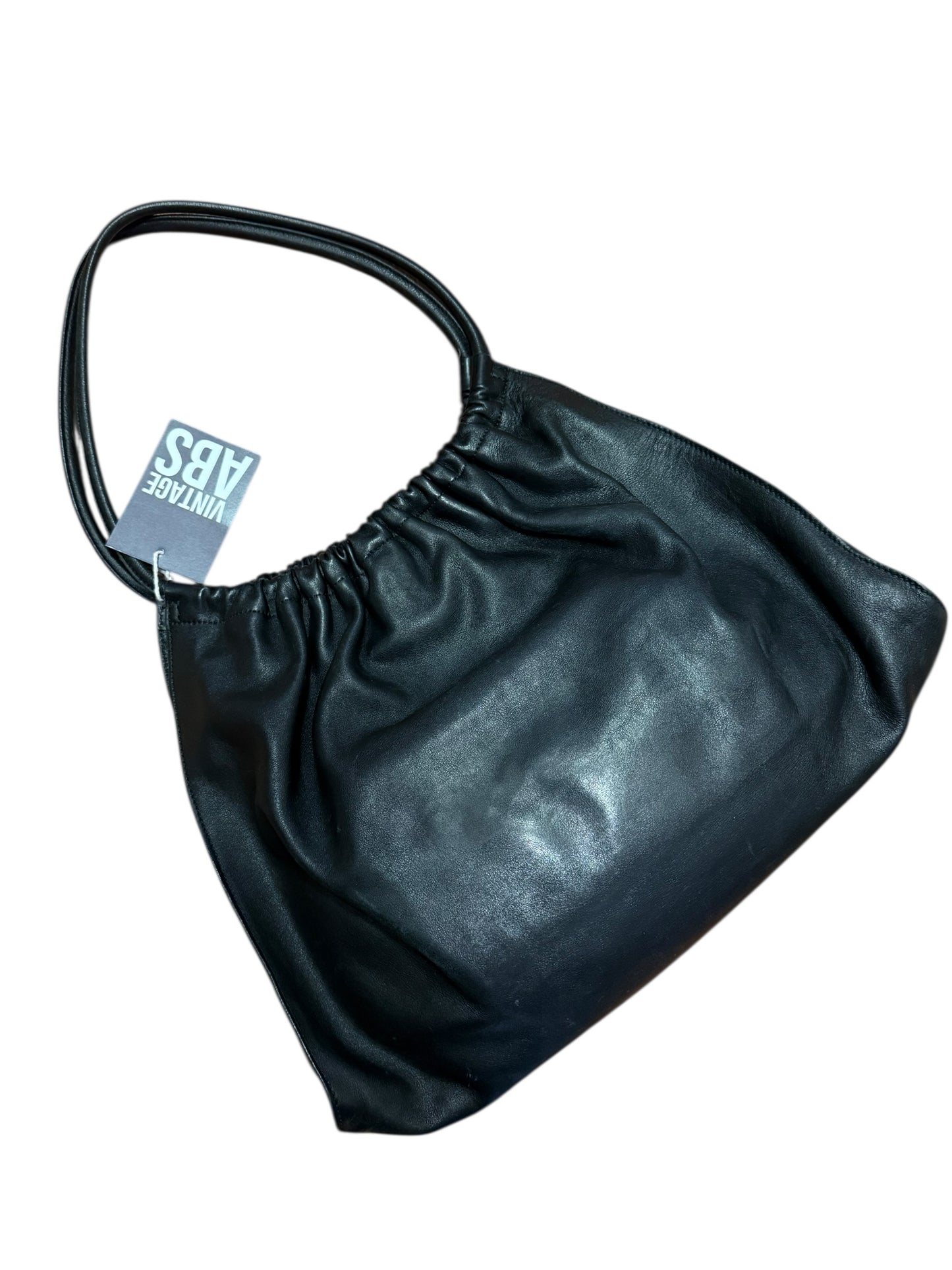 Gucci Black Leather Hobo Shoulder Bag