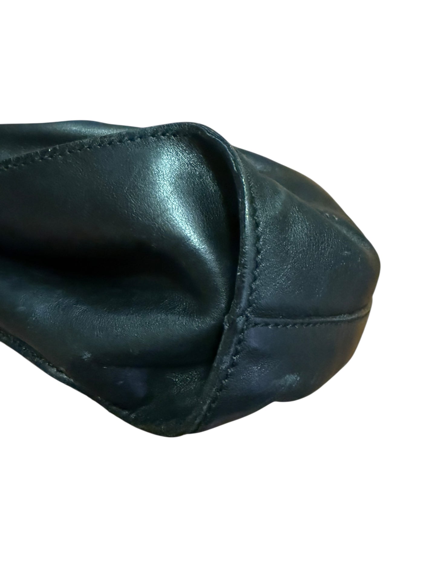 Gucci Black Leather Hobo Shoulder Bag