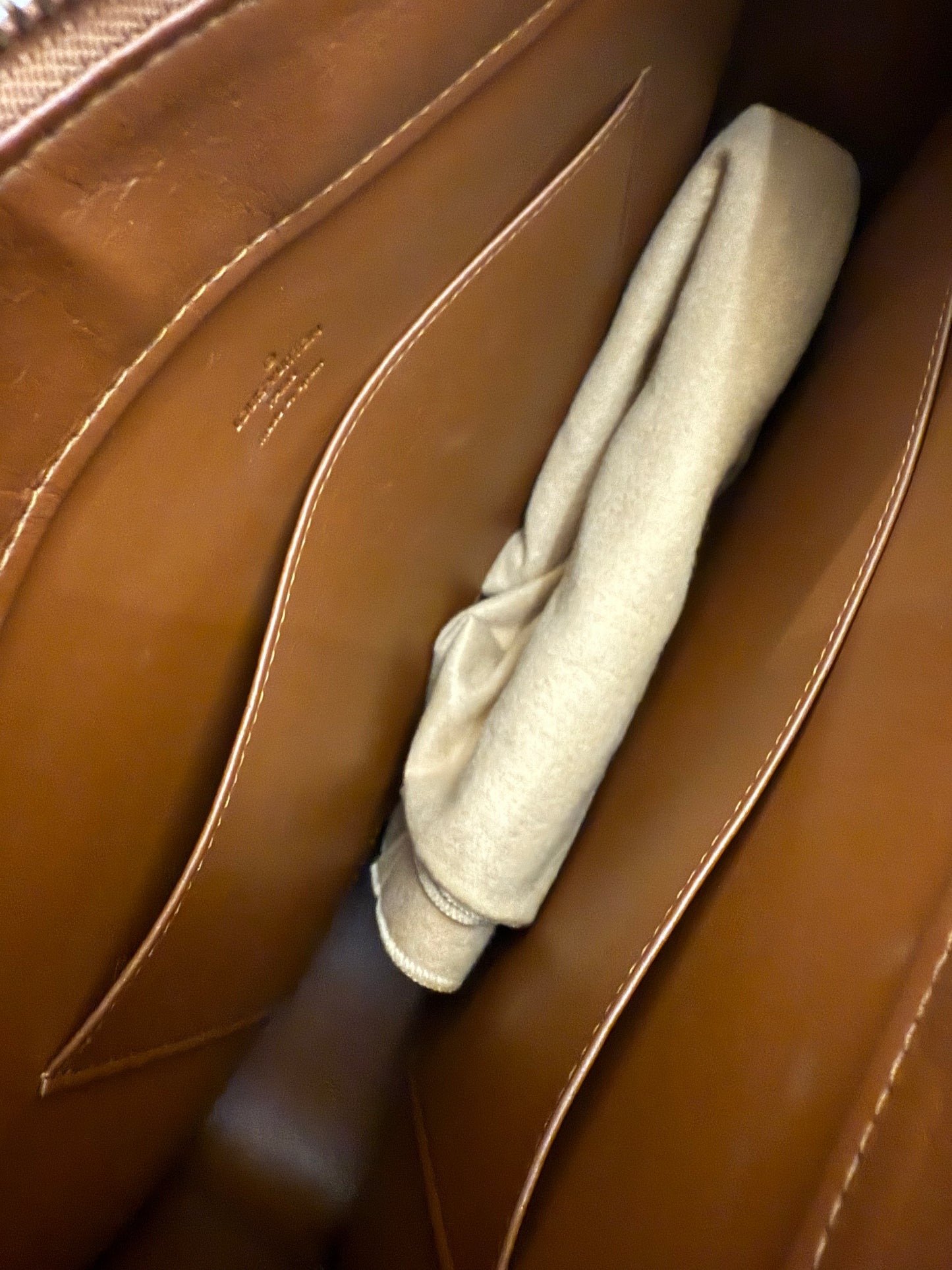 Louis Vuitton Monogram Vernis Bronze Columbus Shoulder Bag