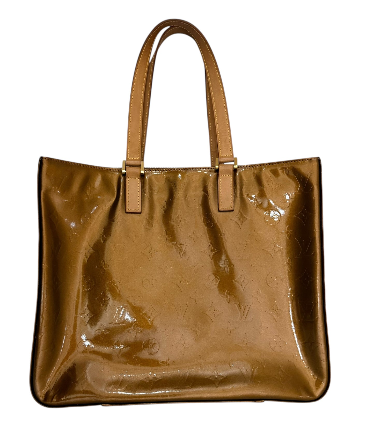 Louis Vuitton Monogram Vernis Bronze Columbus Shoulder Bag