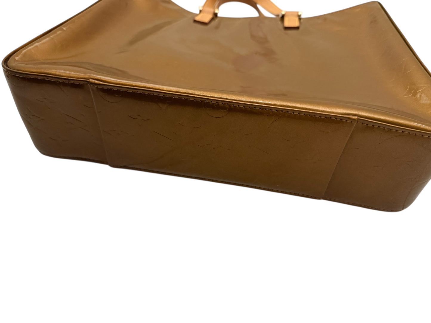 Louis Vuitton Monogram Vernis Bronze Columbus Shoulder Bag