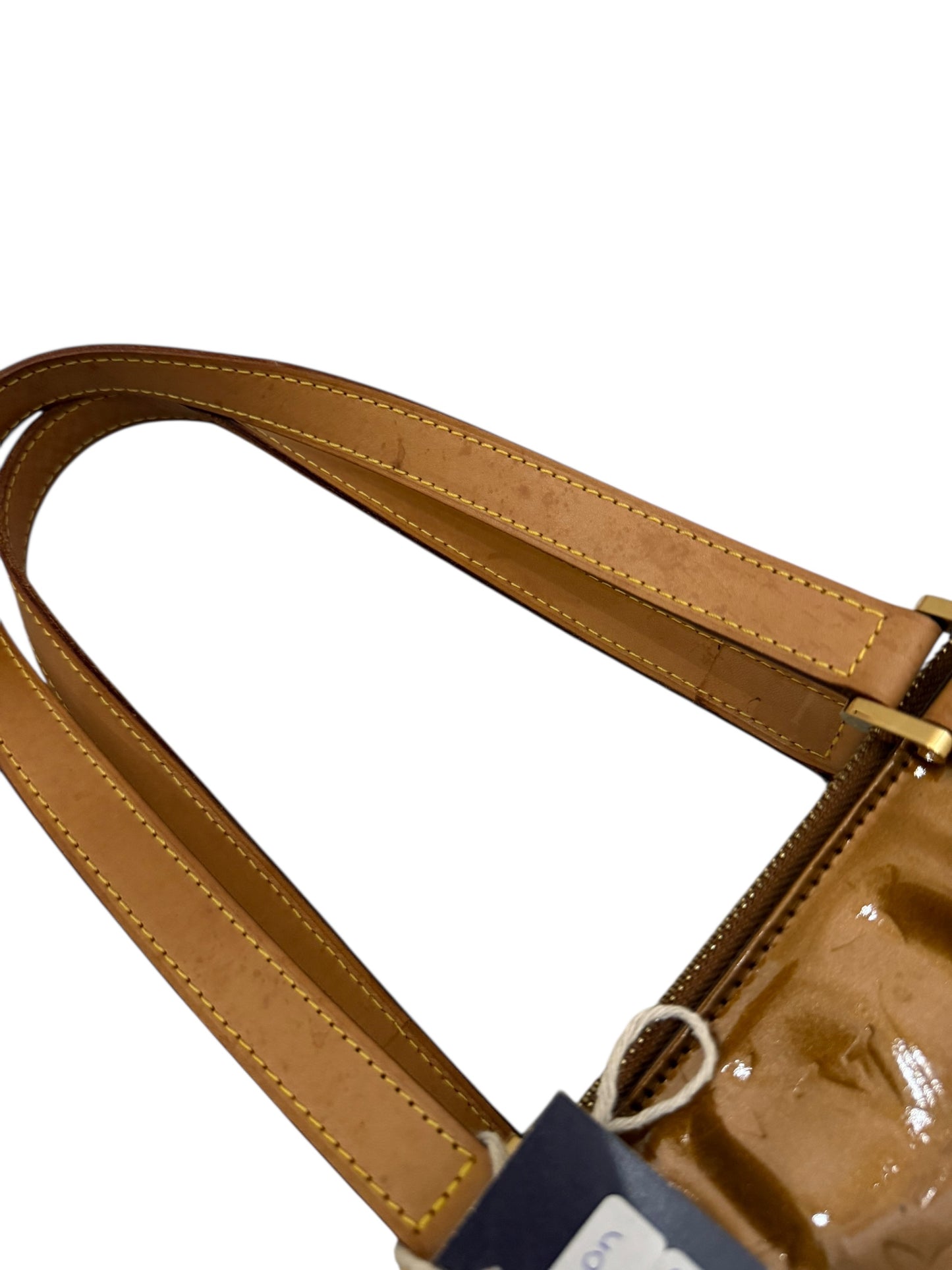 Louis Vuitton Monogram Vernis Bronze Columbus Shoulder Bag