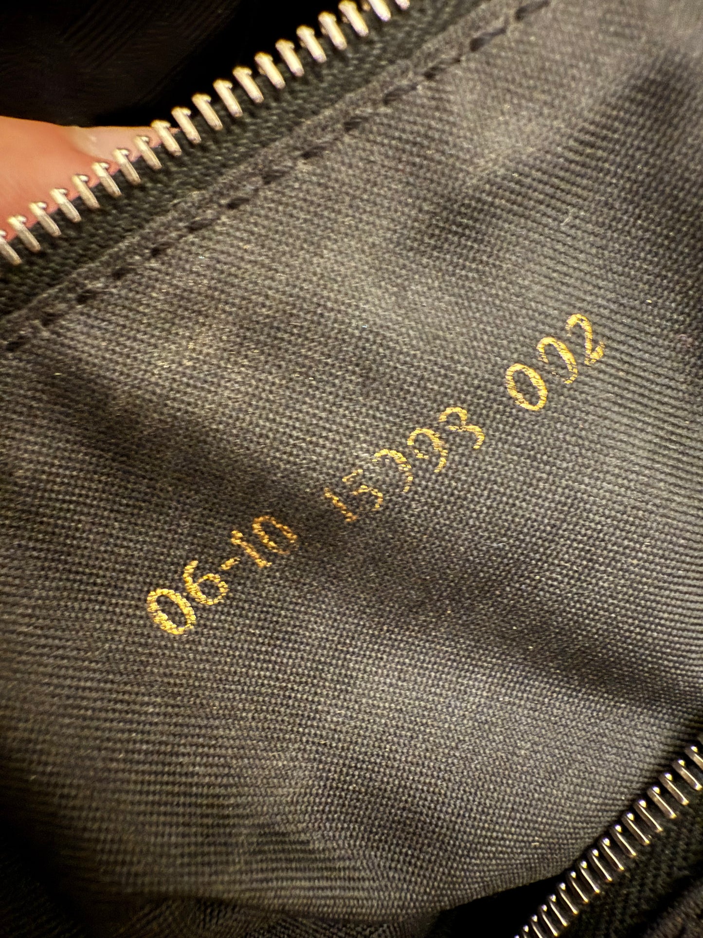 Fendi Zucca Monogram Black Crossbody Bag