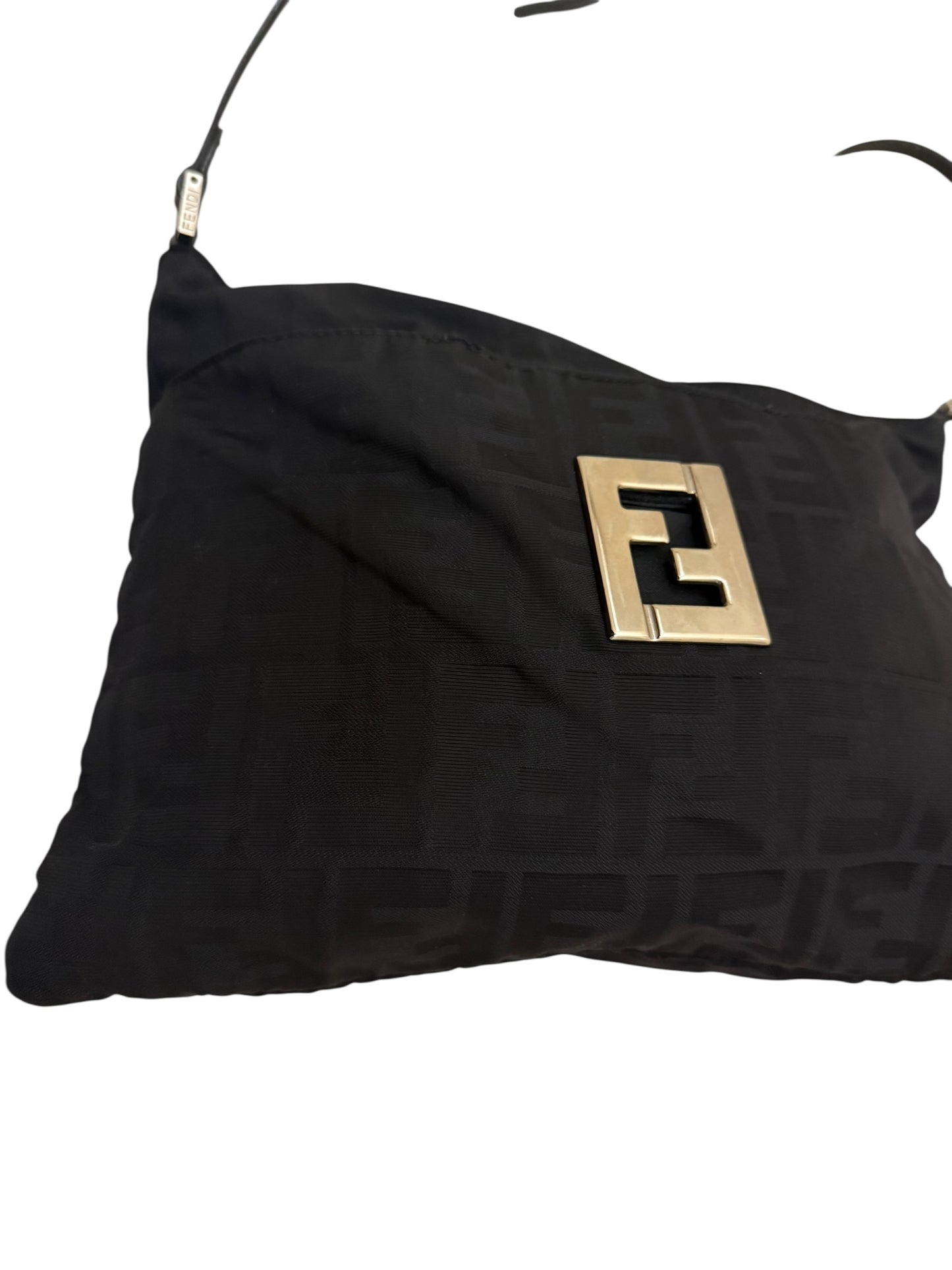 Fendi Zucca Monogram Black Crossbody Bag